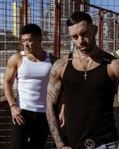 Modern urban styles.  #vaquitathelabel #ribbedtank Mesh Tank Top Men, Punk Tank Top Men, Modern Urban Style, Modern Urban, Urban Fashion, Men's Fashion, Tank Top, Tank Tops