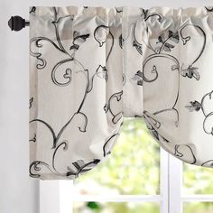 PRICES MAY VARY. Package includes 1 Tie-up valance with 2 adjustable ties. Valance Measurements : 52" Wide x 18" Long. Top rod pocket, fitting curtain rods up to 1.7" in diameter, making the curtains easy to install and slide. The Tie-Up Valance is a one-piece valance that includes two adjustable ties and can be adjusted to the height you desire. Two Ties can be freely switched to meet your needs for decoration and lighting. Perfect for the small window in the kitchen, bathroom, living room and Kitchen Window Curtains Over Sink With Blinds, Small Farmhouse Kitchen Curtains & Drapes, Small Bathroom Window Curtains Target, Small Bathroom Window Treatments Bed Bath & Beyond, Kitchen Window Coverings Lowe's, Small Bathroom Window Treatments Overstock, Waverly Kitchen Curtains, Laundry Room Curtains Walmart, Kitchen Window Curtains Over Sink Target