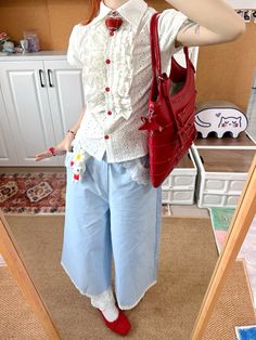 Colorful Modest Outfits, Big Pants, Spring Inspo, Fashion Sense, Fashion Advice, Aesthetic Clothes