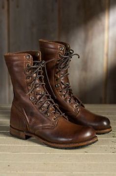 Luxury Formal Lace-up Work Boots, Luxury Leather Work Boots For Business, Luxury Formal Work Boots With Goodyear Welted, Luxury Leather Lace-up Work Boots, Luxury Men's Work Boots, Luxury Leather Work Boots, Luxury Masculine Leather Boots, Luxury Brown Combat Boots For Outdoor, Luxury Leather Work Boots With Leather Lining