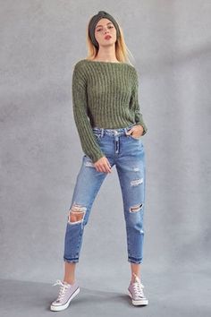 Faded light, medium, and dark-washed denim with distress, whiskering, and knee-destruction for a lived-in look. Our Serena High Rise Jeans sit above the natural waistline as they taper down the leg for a fitted, ankle-skinny silhouette. Made with stretch denim that holds its shape but stretches enough to hold and hug y Fall Distressed Medium Wash Cropped Jeans, Distressed Cropped Jeans For Fall, Ripped Light Wash Cropped Jeans For Fall, Fall Cropped Distressed Dark Wash Jeans, Faded Distressed Cropped Jeans For Fall, Fall Faded Distressed Cropped Jeans, Fall Light Wash Cropped Jeans, Fall Distressed Faded Cropped Jeans, Ripped Medium Wash Cropped Jeans For Fall