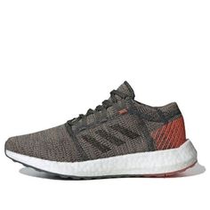 Adidas PureBoost GO J 'Legend Ivy' Legend Ivy/Core Black/True Orange F34007 (SNKR) Ivy Core, Landing Zone, Adidas Pharrell Williams, Black Legends, Adidas Pure Boost, Adidas Boost, Adidas Running Shoes, Trail Shoes, Shoes Adidas