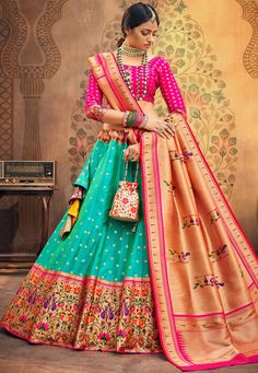 Designer Bridal Lehenga Choli, Half Saree Lehenga, Designer Bridal Lehenga, Half Saree Designs, Bridal Lehenga Choli, Designer Lehenga Choli