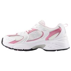 Pink New Balance Sneakers For Jogging, New Balance Pink Sneakers For Jogging, Pink New Balance Sneakers For Running, Pink New Balance Running Shoes For Light Sports, New Balance Pink Running Shoes For Light Sports, New Balance Pink Running Shoes With Round Toe, Pink Sugar, Big Kids, New Balance