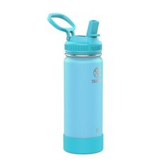 At Takeya we want to inspire healthy hydration for kids on the go! From the classroom to the playground, theyll always have hydration close at hand. Featuring the leak-proof Straw Lid and a wide loop handle to easily attach to bags and backpacks. Whatever kids do to keep active and strong, well be there to keep them refreshed and cool! Color: Blue. Blue Bag With Water Bottle Pocket For Outdoor Activities, Takeya Water Bottle, Green Outdoor Bag With Water Bottle Pocket, Blue Standard Backpack With Water Bottle Pocket, Blue Backpack With Water Bottle Pocket For Outdoor, Glow Worm, Healthy Hydration, Water Bottle With Straw, Running Gear