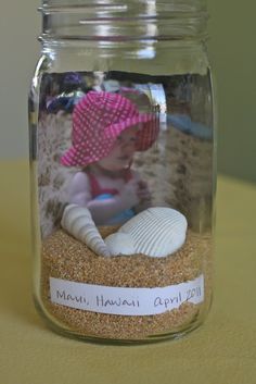 Beach in a Bottle Keepsake - Beach Bash Day 10 - The Country Chic Cottage Memory Jar, Beach Picture, Country Chic Cottage, Vacation Memories, Foto Tips, Beach Crafts, Summer Bucket Lists, Mason Jar Crafts, Jar Crafts