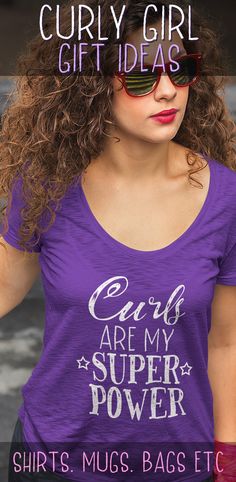 Curly Girl Method, A Force, Curly Girl, Lightweight Hoodie, Super Powers, Chiffon Tops, Girl Gifts