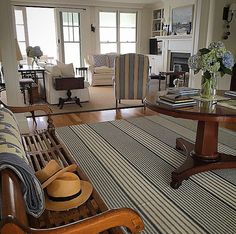 the living room is clean and ready for us to use in its new owner's house