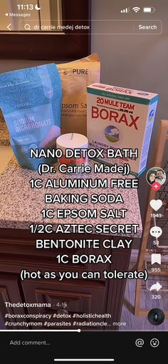 Holistic Health Remedies, Detox Bath, Vitamins For Skin, Holistic Nutrition, Natural Health Remedies, Health Info