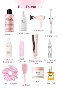 Beauty App, Hacks Beauty, Hair Essentials, Hair Routine, Shower Routine