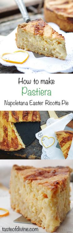 how to make pasteera in the instant easter ricotta pie