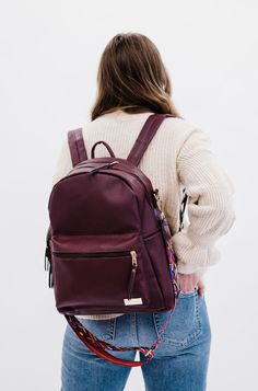 The backpack we’ve been dreaming of, testing, and planning for the past few months is finally here! Say hello to the bag you’re about to obsess over: the Sonoma. The Sonoma is the versatile staple piece that your closet has been begging for. This backpack can have as many roles as you do, and the Sonoma plays them all with ease and style. It’s incredible for moms, commuters, students, travelers—everyone, everywhere. This beauty is made from sturdy, but not stiff, vegan leather that will rise to On-the-go Backpack Diaper Bag With Adjustable Strap, On-the-go Diaper Bag Backpack With Adjustable Strap, On-the-go Standard Backpack For Back To School, Versatile On-the-go Diaper Backpack, Travel Satchel With Adjustable Strap And Softback, Versatile Leather Backpack For Back To School, Adjustable Strap Softback Satchel For Travel, Versatile Everyday Backpack Softback, Versatile Everyday Softback Backpack