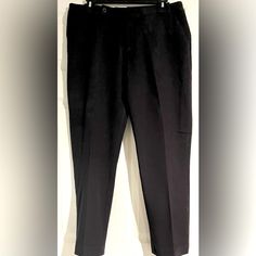 Nicole Miller Women’s Dress Pants, Size 12, Black, Nwt. Description: - Zip/Button Closure - Mid Rise - Back Pockets - Side Pockets - Straight, Classic Fit, Stretch - Flat Front - Waist Size- 36 In., Inseam- 32 In. - Many Uses For These Pants; Nwt Tailored Formal Pants With Buttons, Formal Straight Dress Pants With Button Closure, Classic Formal Pants With Buttons, Tailored Trousers Dress Pants, Tailored Trousers Dress Pants With Buttons, Tailored Dress Pants With Buttons, Classic Formal Bottoms With Buttons, Black Dress Pants With Button Closure For Formal Occasions, Black Formal Dress Pants With Button Closure