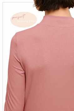 Take your basic collection to the next level with this timeless long sleeve featured in a fitted, ribbed knit fabrication with mock neckline. Lovely for layering up or simply styling solo, this so cool tee is sure to be a staple in your weekly wardrobe rotation from season to season. this is stretchy for pure comfort! 68% Rayon / 28% Poly / 4% Spandex Mauve Color, Mock Neckline, So Cool, Cool Tees, Next Level, Jumpsuit Dress, Ribbed Knit, Gray Color, Layering