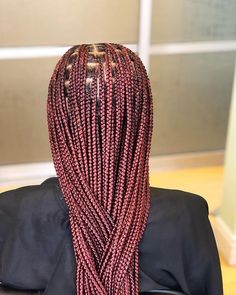 Box Braids Sizes, Expression Braids, Medium Knotless Braids, Medium Knotless, Braids Knotless, Knotless Box Braids, Braid Inspiration, Braided Hairdo