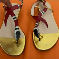 Snake Effect Gucci Sandals, Shoes Gucci, Gucci Shoes, Women's Shoes Sandals, Shoes Sandals, Size 6, Gucci, Women Shoes, Sandals