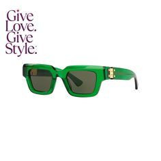 in stock Bottega Veneta, Buy Online, Sunglasses, Green