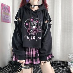 Egirl Fashion, 일본 패션, Pastel Goth Fashion, Alt Outfits, Kawaii Fashion Outfits, Swaggy Outfits, Alternative Outfits, 가을 패션, Kawaii Clothes