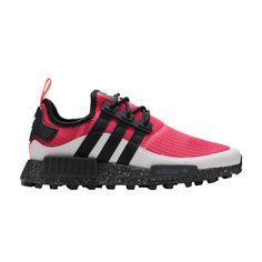 Find ADIDAS Nmd_r1 Trail 'wild Black on Editorialist. NMD_R1 Trail 'Wild Pink Black' Adidas Sporty Custom Sneakers, Adidas Custom Sporty Sneakers With Laces, Custom Adidas Sporty Sneakers With Laces, Athleisure Trail Running Shoes With Laces For Streetwear, Adidas Running Shoes With Vibram Sole For Streetwear, Sporty Running Shoes With Studded Rubber Outsoles, Adidas Custom Sneakers For Light Sports, Adidas Custom Sneakers With Laces For Light Sports, Red Low-top Trail Running Shoes For Streetwear