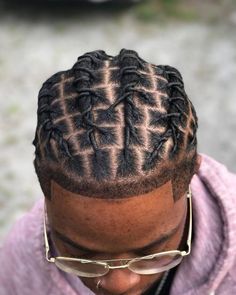 Two strand twists Dread Braids Men, 33 Braids, Man Braid, Braids For Men, Cornrow Designs, Man Buns, Short Dreadlocks Styles, Braid Styles For Men