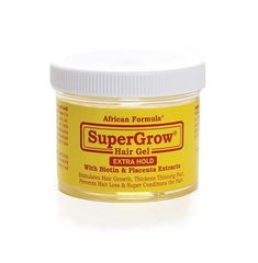 Show details for SuperGrow Hair Gel: Extra Hold - 4 oz. Extreme Hair Growth, Conditioning Hair, Natural Hair Stylists, Extreme Hair, Hair Vitamins, Natural Haircare, Natural Hair Growth, Hair Gel, Nourishing Hair