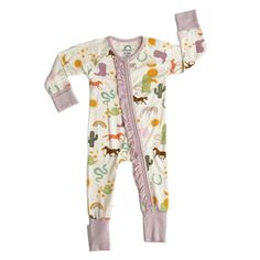 Bamboo Pajama Wild and Free Baby Convertible Footed Romper Cowgirl Print, Night Changes, Bamboo Pajamas, Footie Pajama, Wild Free, Baby Pajamas, Holiday Patterns, Buy Buy Baby, Bamboo Fabric