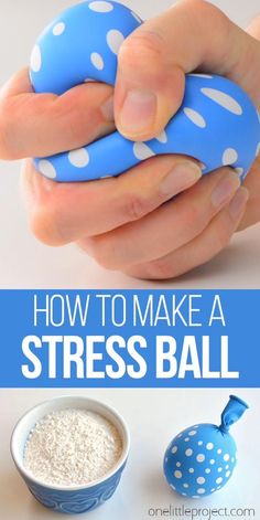 How to make a stress ball Diy Stressball, Diy Fidget Toys, Diy Crafts For Girls, Sensory Activity, Simple Craft, Kraf Diy, Fun Easy Crafts, Camping Crafts, Crafts For Girls