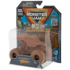 the monster jam truck is in its packaging