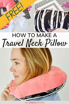 how to make a travel neck pillow