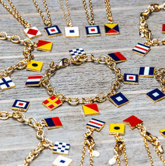 Sailing Flags, Nautical Letters, Nautical Flag, Signal Flags, Monogram Outfit, Initial S, Nautical Bracelet, Sunglasses Strap, Slap Bracelets