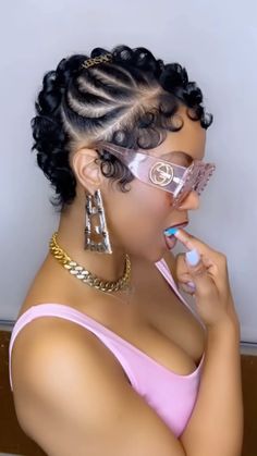 Betty Boop Fingerwaves, Finger Waves With Bangs, Older Black Woman Hairstyle, Finger Waves Black Women, Quick Hairstyles With Weave, Pixie Wixie, Finger Waves Hairstyle, Hair Influencer, Finger Waves Short Hair