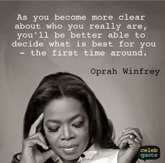 opah winfrey quote about being clean