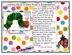 the very hungry caterpillar story about a close read in children's literature