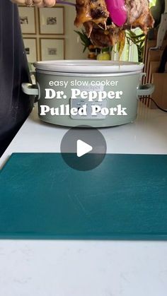 a video demonstrating how to make dr pepper pulled pork skewers