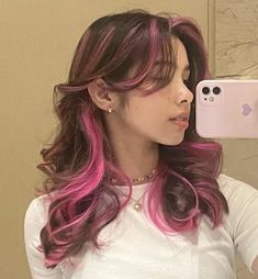 Extension Hair, Hair Color Streaks, Hair Streaks, Dyed Hair Inspiration, Pretty Hair Color, Hair Stylies