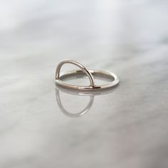 Half Moon Stacking Ring, Half Moon Ring, Silver Stacking Ring, Argentium Silver Band, Geometric Jewe Modern Stackable Rings With Open Band For Gift, Modern Stackable Open Band Rings As Gift, Adjustable Hoop Rings For Everyday, Minimalist Metal Stackable Rings For Anniversary, Minimalist Open Metal Stackable Rings, Modern Nickel-free Open Midi Rings, Modern Open Circle Ring For Gift, Silver Hoop Rings For Everyday, Minimalist Open Circle Ring For Everyday