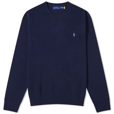 Buy Polo Ralph Lauren Wool Cashmere Crew Neck Jumper - Hunter Navy from END. (AU) - only AU$365. Fast shipping on latest Polo Ralph Lauren Blue Ralph Lauren Sweater Outfit, Ralph Lauren Sweater Outfit, Navy Sweater Outfit, Navy Blue Ralph Lauren, Black Dress Pants Men, Sweater Outfits Men, Mens Dress Pants, Crew Neck Jumper, Ralph Lauren Sweater