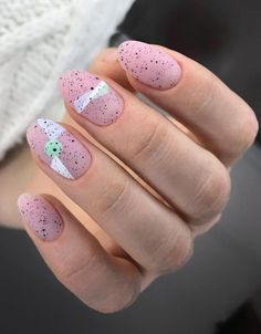 62 Popular Rounded Nail Art Designs Nail art designs, Short acrylic Round Nail Designs, Aqua Nails, Manicure Nail Designs, Popular Nail Designs, Round Nails, Pink Nail Designs, Popular Nails, Manicures Designs, Oval Nails