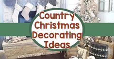 country christmas decorating ideas for the living room