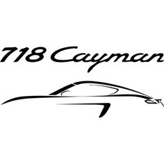 Personnalisez votre Sticker PORSCHE 718 Cayman 2 en choisissant sa taille. Autocollant haute qualité, fabrication française, pour coller sur tous supports. Porsche 718 Cayman, Porsche Cayman