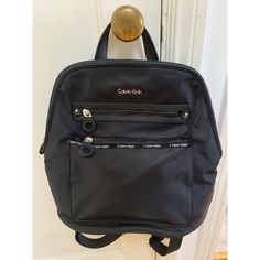 Brand New Backpack With Many Interior Pockets Adidas Falcon Pink, Calvin Klein Backpack, Ray Ban Caravan, Adidas Falcon, Mesh Backpack, Nite Jogger, Calvin Klein Bags, Calvin Klein Bag, Small Backpack