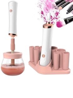 Makeup brush cleaner machine - Wapas Makeup Brush Cleaner Machine, Make Up Kits, Brush Cleanser, Makeup Brush Cleaner, How To Clean Makeup Brushes, Professional Makeup Brushes, Clean Makeup, Dryer Machine, It Cosmetics Brushes