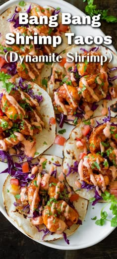 Bang Bang Shrimp are crispy, creamy, sweet, and spicy. They are so satisfying served as Bang Bang Shrimp Tacos drizzled with that famous sauce. Bang Bang Shrimp Tacos, Shrimp Taco Recipe, Dynamite Shrimp, Shrimp Taco, Shrimp Taco Recipes, Bang Bang Shrimp, Shrimp Recipes For Dinner, Taco Recipe, Shrimp Recipes Easy