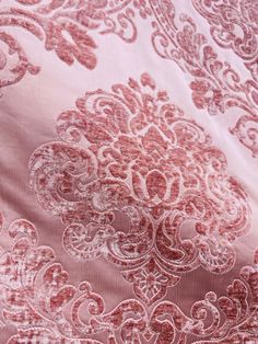 Elegant Pink Embroidered Silk Fabric, Luxury Pink Romantic Embroidered Fabric, Pink Velvet Fabric Texture, Pink Silk Embroidered Fabric With Intricate Detail, Pink Velvet Fabric, Best Gift Cards, Split Screen, New King, Novelty Fabric