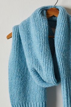 Hit The Ground Scarf Velvet Scarf, Accessories Collection, Cold Weather Accessories, Boho Clothing, Boho Outfits, Cold Weather, Ribbed Knit, Free People, Velvet