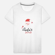 Santa's Kids' Premium T-Shirt Christmas, T Shirt, White, Design