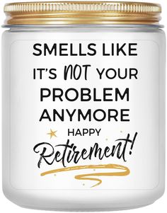 PRICES MAY VARY. 🎁 FUNNY RETIREMENT GIFTS FOR MEN AND WOMEN - Looking for the best gifts for retirement men and women? Look no further! These aromatic retirement candle is the best happy retirement gifts for men and women, like retired teacher gifts, nurse retirement gifts, cool retirement gifts for doctors, coworkers, bosses, friends, moms, dads, grandpas, and grandmas, to celebrate retirement, birthdays, Grandparents Day, or Christmas. 🎈 HAPPY RETIREMENT GIFTS - Our retirement candle comes i Nurse Retirement Gifts, Lavender Soy Candle, Teacher Retirement Gifts, Retirement Gifts For Men, Retired Teacher, Gifts For Teacher, Funny Retirement Gifts, Funny Retirement, Retirement Gifts For Women