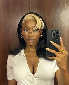 Hairstyle Inspo, Mode Inspo, Wig Styles, Aesthetic Hair, Black Girls Hairstyles, Brown Skin, Black Women Hairstyles, Pretty Hairstyles