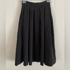 A Perfect Basic To Have In Your Closet! Nwt Black Pleated Skirt High Waisted With Pockets! A Ton Of Twirl In This One Size 2 Smoke Free Home Questions? Feel Free To Ask! Items Are Examined & Cleaned Thoroughly Before Shipping Black Pleated Hem Skirt For Night Out, Black Skirt With Pleated Hem For Night Out, Black Skirted Bottoms With Pleated Hem, Pleated Full Skirt For Night Out, Full Skirt With Pleated Waist For Night Out, H&m Black Skirt For Night Out, H&m Pleated Skirt Bottoms For Workwear, Black Full Skirt Bottoms With Pleated Hem, Black Pleated Waist Maxi Skirt For Work