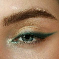 St Patrick's Day Makeup, Makeup Pinterest, Maquillage On Fleek, Day Makeup Looks, Prom Eye Makeup, Cute Eye Makeup, Formal Makeup, Smink Inspiration